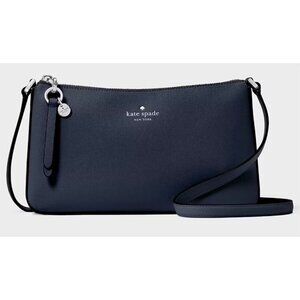 G NWT Kate Spade Ginnie Crossbody Navy Purse with Tassel KK311 $299